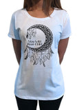 Women's Tee Stay Wild Moon Child' Stars and moon Print TS1493