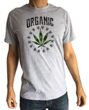 Mens T-Shirt Organic Weed 420 Blaze Print TS1496