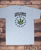 Mens T-Shirt Organic Weed 420 Blaze Print TS1496