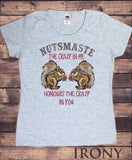 Womens T-Shirt, Nutmaste, Crazy in me, Honours Crazy in you, Print TS1526