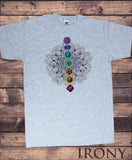 Men’s Shirt Chakra Symbol, Buddhism, Meditation, Hinduism Print TS1530