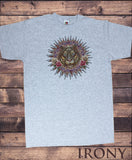 Men’s T-Shirt, Easy Tiger Colourful Retro Floral Print TS1532