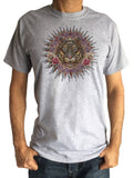 Men’s T-Shirt, Easy Tiger Colourful Retro Floral Print TS1532