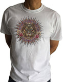 Men’s T-Shirt, Easy Tiger Colourful Retro Floral Print TS1532