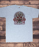 Mens T-Shirt Ethnic Tribel Rebellion Face Distressed Look Print TS1538