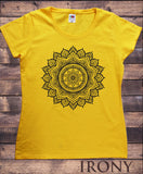 Women's T-Shirt Ethnic Mandala Circle line Art Graphics Print TS1545