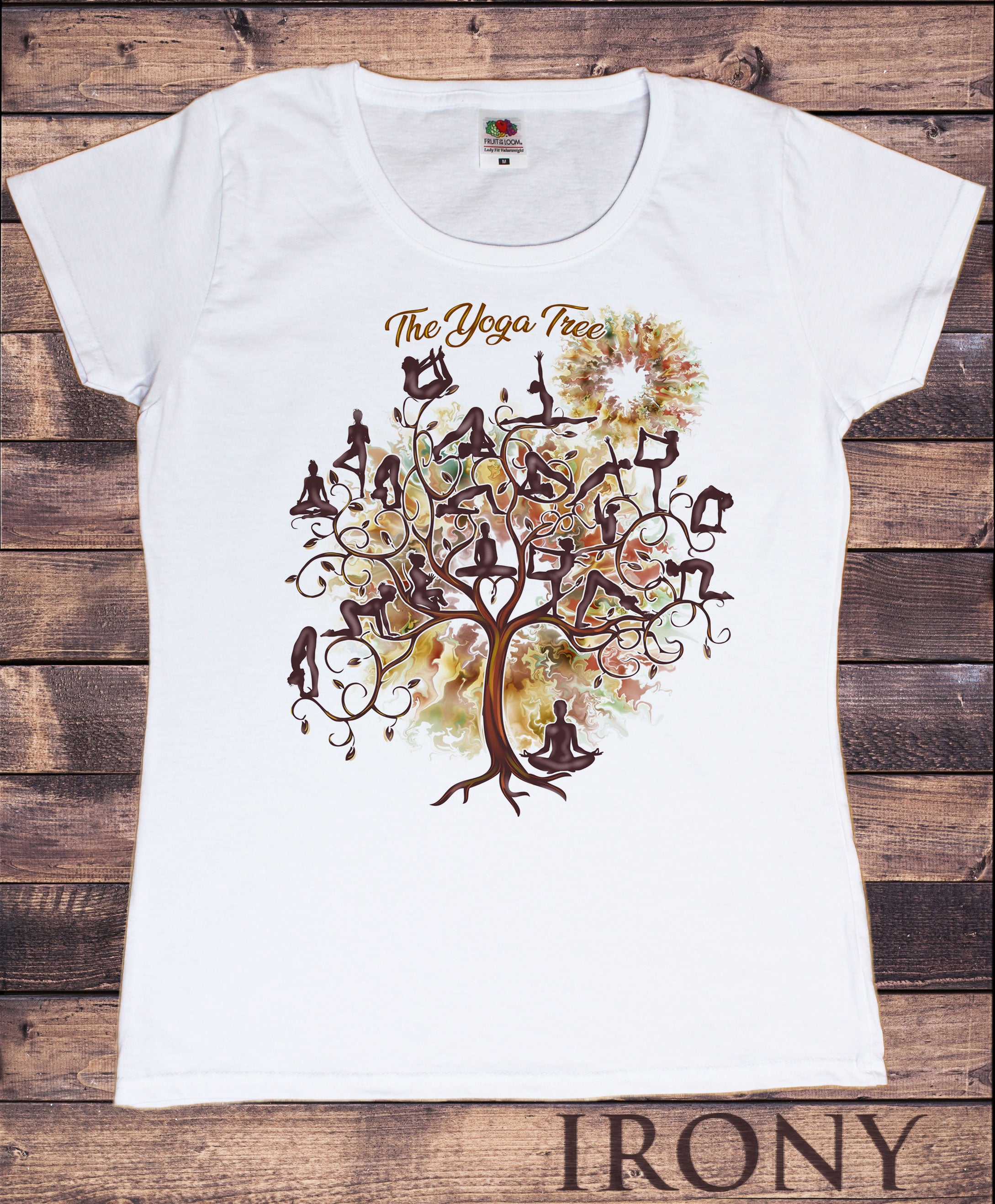 T shirt yoga print 2025