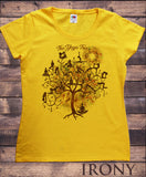 Women's T-Shirt Yoga Tree Buddha Yoga Meditation Flower zen Tree TS1422