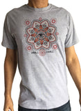 Mens T-Shirt Meditation Inhale Exhale Buddha Slogan Design TS1564