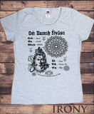 Womens Tee Om Namah Sivaya Om Na Mah Soul water earth Print TS1584