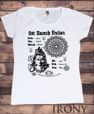 Womens Tee Om Namah Sivaya Om Na Mah Soul water earth Print TS1584