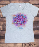 Women's T-Shirt ,Positive Vibes lotus OM Just Breath Print TS1602