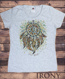 Women’s T-Shirt Dreamcatcher Tribal Red Indian Native American Feathers TS1610