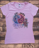 Women's T-Shirt ing Yang Chinese Symbol Graphic Yin Yang Ethnic Print TS1621