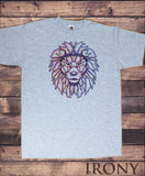 Men’s T-Shirt Geometric Lion Design- Lion Abstract Print TS1630