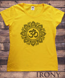 Women's T-Shirt Om God Line Art Namaste Peace Ethnic Zen India TS1657