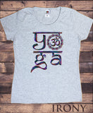 Women's T-Shirt Om Aum Yoga aztec flowery India Zen TS1661