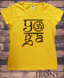 Women's T-Shirt Om Aum Yoga aztec flowery India Zen TS1661