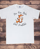 Men's T-Shirt Fox Iconic Print "For FOX Sake, Just Meditate" Funny Sarcastic Print TS1664