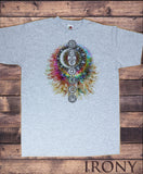 Men's T-Shirt Buddha Coloured Chakra Symbols Colourful Design TS1704