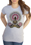 Women’s T-Shirt Aztec Yoga Buddha Chakra Meditation Zen Print TS1734