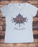 Women's T-Shirt  'Breathe' Ethnic Aztec Design India Print TS1735