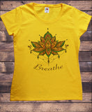 Women's T-Shirt  'Breathe' Ethnic Aztec Design India Print TS1735