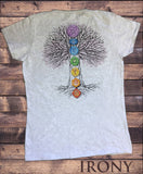 Womens T-Shirt 'Tree Of Life' Buddha Yoga Meditation Chakra Symbols zen Tree TS1736