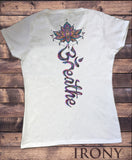 Women's T-Shirt Lotus Flower Temple Spiritual Meditation Yoga TS1742