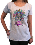 Women's T-Shirt Zen Lotus Flower Namaste Spiritual Meditation Yoga TS1747