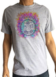 Mens T-shirt Ganesh Namaste- Om Aum Jade Flame Buddha Meditation Print TS1793