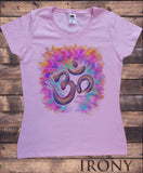 Women’s Top Om India Colourful Shanti OM Peace Print TS1796