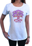 Women's T-Shirt Zen as Lotus Om Yoga Meditation Pose India Zen Graphical Print TS1798