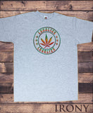 Mens T-Shirt Legalise Weed 420 Blaze Cannabis Print TS1825