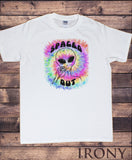 Mens T-Shirt Alien Spaced Out Future Galaxy Sci Fi TS1852