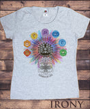 Women's "Flower Of Life" Buddha Chakra Symbols Geometric Design TS796