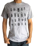 Men’s Tee Creepy Crawlers- Insects All Over- Flies Bugs Print TS950