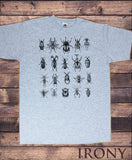 Men’s Tee Creepy Crawlers- Insects All Over- Flies Bugs Print TS950