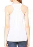 Women's Flowy Racerback Tank Om for all and all for one Meditation Peace Zen Boho TSB1463