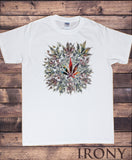 Irony T-shirt Men’s White T-Shirt  Cannabis Khalifa Prosto Medical Marijuana Air Brush TSH5