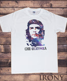 Irony T-shirt Mens Che Guevara Abstract Face Image T-shirt NEW -Viva La Revolution Retro Political TS785