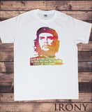 Irony T-shirt Mens Che Guevara Face Image T-shirt NEW -Viva La Revolution Retro Political TSDC