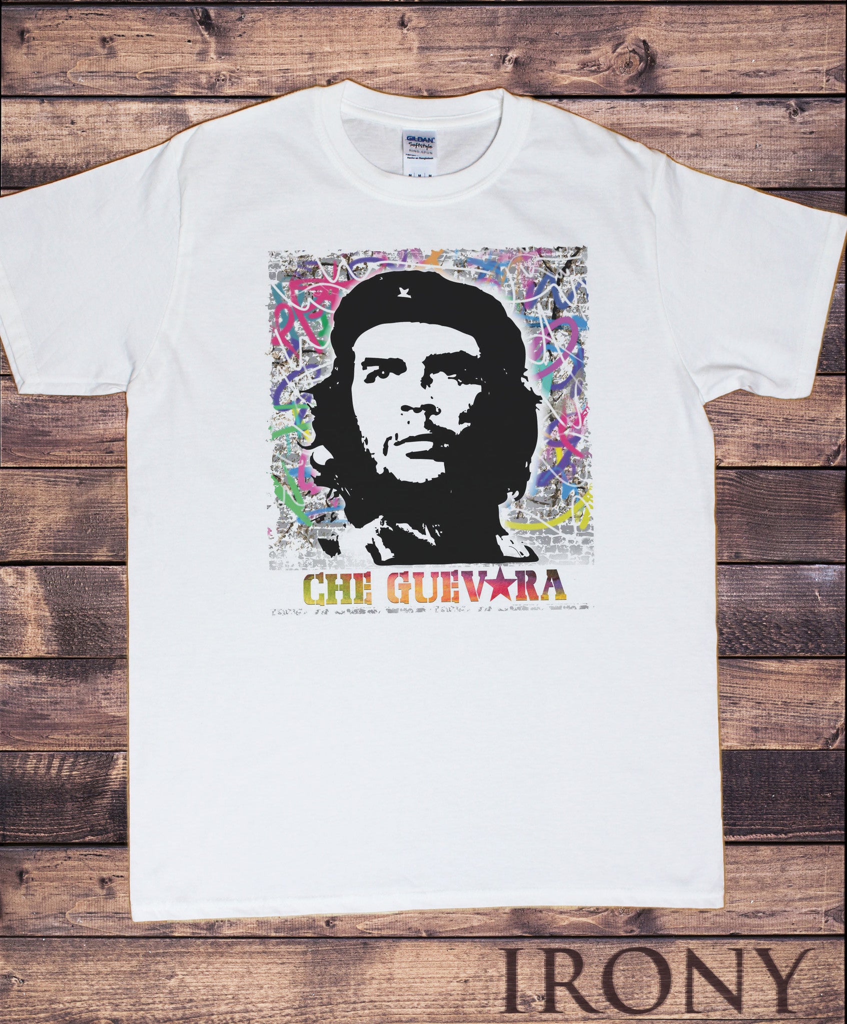 Mens Che Guevara Face Image T-shirt NEW -Viva La Revolution Retro  Politicalv TSDD8