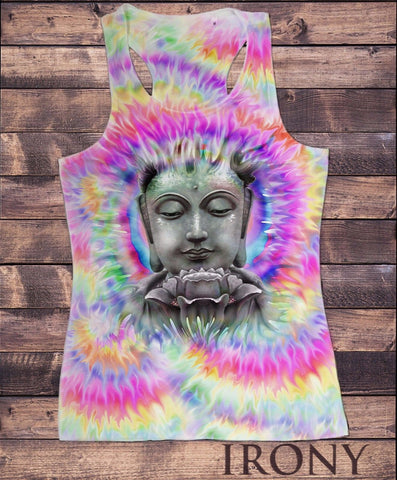 Irony T-shirt Womens Vest Top,Beautiful Jade Om Aum Yoga Buddha Chakra Meditation India SUB597