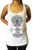 Irony Tank Top Jersey Tank Om Pure body mani jewel-Wisdom & unity Print JTK943