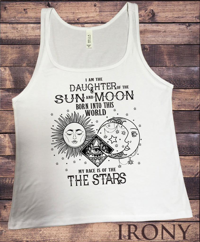 Irony Tank Top S Jersey Tank Top "Daughter of the sun and moon" Race is of the stars JTK1144